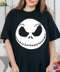 Vintage Disney The Nightmare Before Christmas Jack Skellington Big Face T Shirt Shirt Classic 3