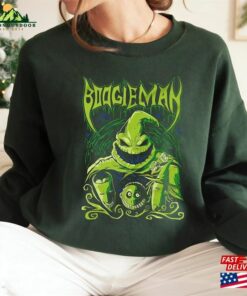Vintage Disney The Nightmare Before Christmas Retro 90S Boogie Man Shirt Oogie Lock Shock Barrel Hoodie Classic