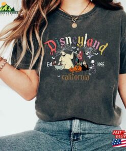 Vintage Disneyland 1955 Halloween Comfort Colors Shirt Party 2023 Mickey Unisex Sweatshirt