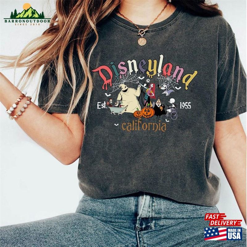 Vintage Disneyland 1955 Halloween Comfort Colors Shirt Party 2023 Mickey Unisex Sweatshirt Vintage Disneyland 1955 Halloween Comfort Colors Shirt Party 2023 Mickey Unisex Sweatshirt