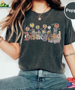 Vintage Disneyland Halloween Comfort Colors Shirt Mickey And Friend Trick Or Treat Hoodie Classic