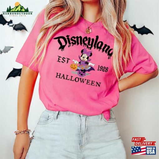 Vintage Disneyland Halloween Shirt Retro Mickey Disney Vacation T-Shirt Unisex