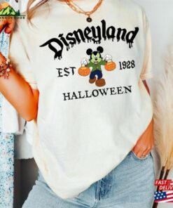 Vintage Disneyland Halloween Shirt Retro Mickey Disney Vacation T Shirt Unisex 3
