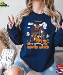 Vintage Disneyland Haunted Mansion Sweatshirt The Shirt Mickey Halloween Hoodie 4