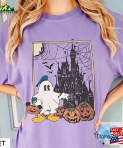 Vintage Donald Duck Ghost Shirt Halloween Magic Kingdom Unisex Classic