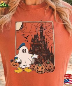 Vintage Donald Duck Ghost Shirt Halloween Magic Kingdom Unisex Classic