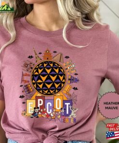 Vintage Epcot Mickey Shirt Center World Traveler Hoodie Unisex