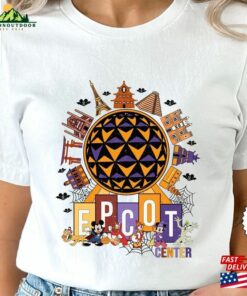 Vintage Epcot Mickey Shirt Center World Traveler Hoodie Unisex