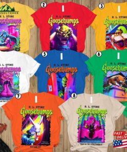 Vintage Goosebumps Sweatshirt Goosebump Horrorland Halloween R L Stine Shirt Retro Classic T-Shirt