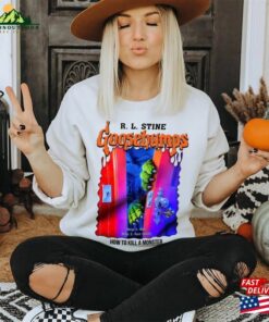 Vintage Goosebumps Sweatshirt Goosebump Horrorland Halloween R L Stine Shirt Retro Classic T Shirt 3