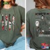 Vintage Halloween Characters The Horror Tour Pumpkin Shirt Universal Studios Nights 2023 Party Hoodie Sweatshirt