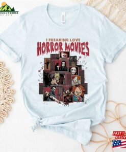 Vintage Halloween Characters The Horror Tour Shirt Universal Studios Nights 2023 Sweatshirt Classic
