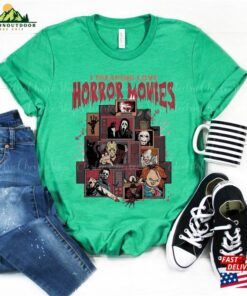 Vintage Halloween Characters The Horror Tour Shirt Universal Studios Nights 2023 Sweatshirt Classic 4