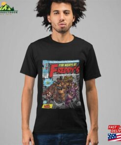 Vintage Halloween Five Nights At Freddy’s Tee Merch Fnaf Sweatshirt Gamer Gift Hoodie Classic