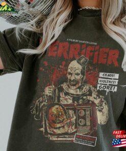 Vintage Halloween Horror Nights Scary Serial Killer Movie Shirt Unisex Hoodie