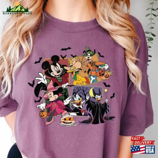 Vintage Halloween Mickey And Friends Shirt Disney Not So Scary Classic T-Shirt