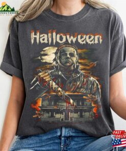 Vintage Halloween Myers Comfort Colors Shirt Retro Horror Movie Michael Classic Sweatshirt
