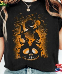 Vintage Halloween Spooky Shirt Trick Or Treat Night Before Christmas Movie T-Shirt Hoodie