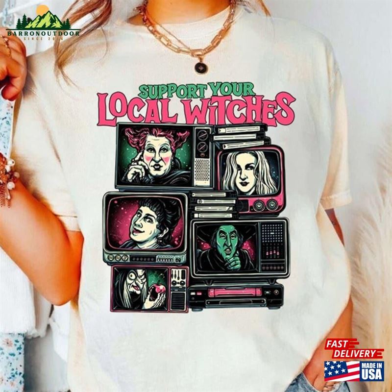 Vintage Halloween The Sanderson Sisters Comfort Color Shirt Witch Hocus Pocus Unisex Sweatshirt Classic Vintage Halloween The Sanderson Sisters Comfort Color Shirt Witch Hocus Pocus Unisex Sweatshirt Classic