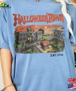 Vintage Halloween Town Est 1998 Comfort Colors Shirt Halloweentown Pumpkin T-Shirt Hoodie