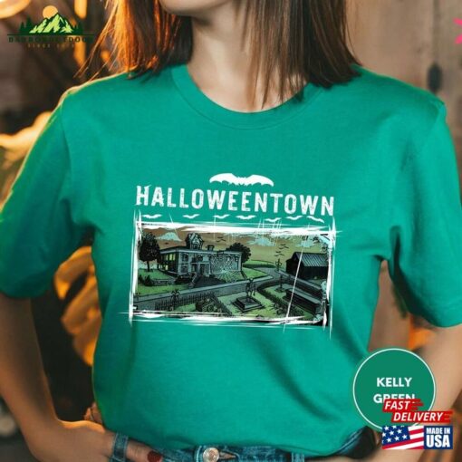 Vintage Halloween Town Shirt Halloweentown Pumpkin Sweatshirt Classic