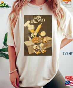 Vintage Happy Halloween Donald Comfort Colors Shirt Duck Cute Baking Unisex Sweatshirt