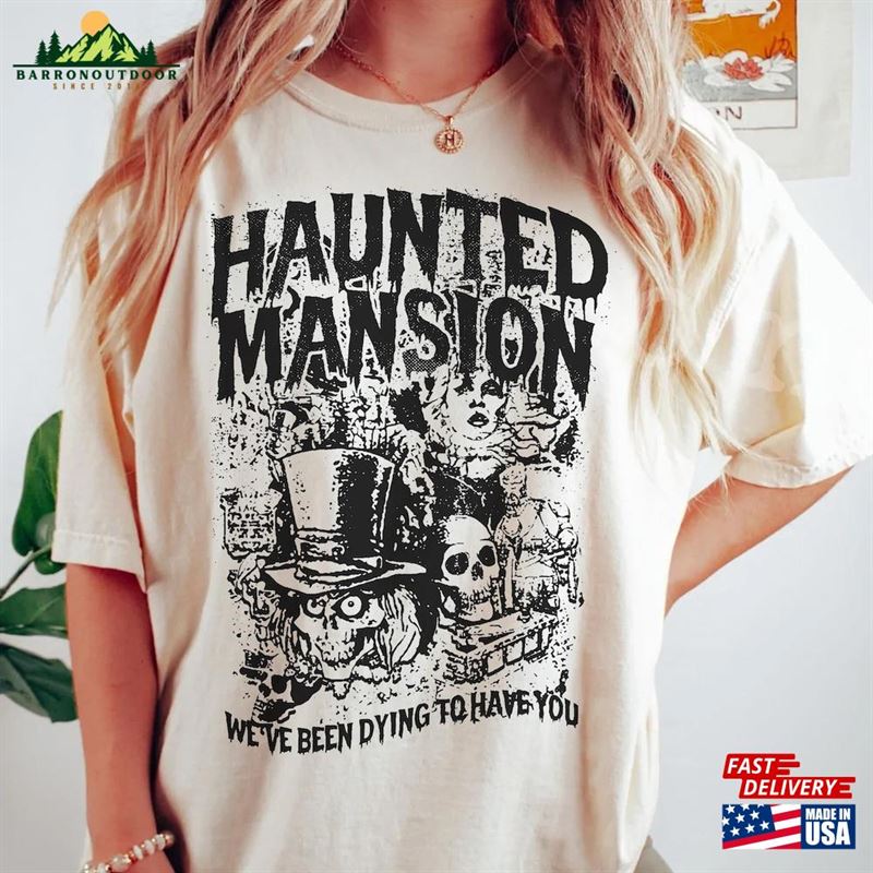 Vintage Haunted Mansion Comfort Colors Shirt The Disney Halloween Sweatshirt Classic Vintage Haunted Mansion Comfort Colors Shirt The Disney Halloween Sweatshirt Classic