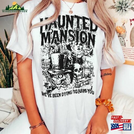 Vintage Haunted Mansion Comfort Colors Shirt The Disney Halloween Sweatshirt Classic