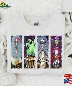 Vintage Haunted Mansion The Nightmare Before Christmas Sweatshirt Disney Halloween Shirt Unisex