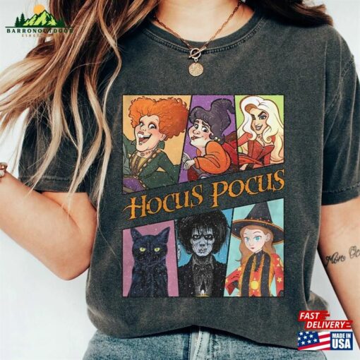 Vintage Hocus Pocus Shirt Sanderson Sisters Classic Hoodie