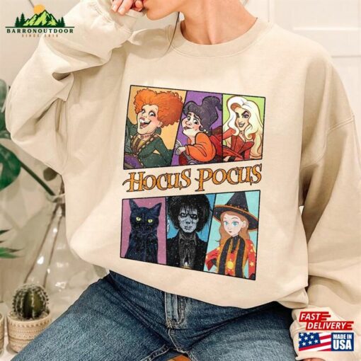 Vintage Hocus Pocus Shirt Sanderson Sisters Classic Hoodie