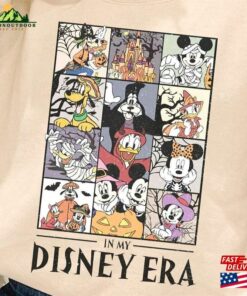 Vintage In My Disney Era Halloween Shirt Mickey And Friends 2023 Party Hoodie Sweatshirt