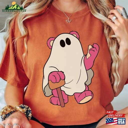 Vintage Lotso Ghost Halloween Comfort Colors Shirt Toy Story Hoodie Unisex