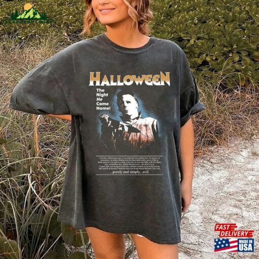 Vintage Micheal Myers Halloween T-Shirt Michael Sweatshirt Killer Shirt Hoodie