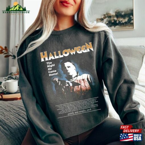 Vintage Micheal Myers Halloween T-Shirt Michael Sweatshirt Killer Shirt Hoodie