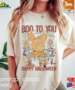 Vintage Mickey And Friends Halloween Comfort Colors Shirt Boo To You Happy Unisex Sweatshirt Vintage Mickey And Friends Halloween Comfort Colors Shirt Boo To You Happy Unisex Sweatshirt