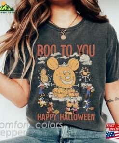 Vintage Mickey And Friends Halloween Comfort Colors Shirt Boo To You Happy Unisex Sweatshirt 2 Vintage Mickey And Friends Halloween Comfort Colors Shirt Boo To You Happy Unisex Sweatshirt 3