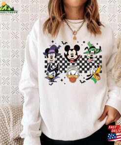 Vintage Mickey And Friends Halloween Retro Disney Shirt Women Disneyworld Classic T-Shirt 3 Vintage Mickey And Friends Halloween Retro Disney Shirt Women Disneyworld Classic T Shirt 4