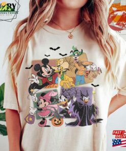 Vintage Mickey And Friends Halloween Shirt Retro Sweatshirt Classic Vintage Mickey And Friends Halloween Shirt Retro Sweatshirt Classic