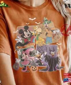Vintage Mickey And Friends Halloween Shirt Retro Sweatshirt Classic 3