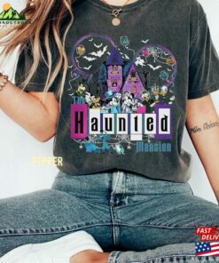 Vintage Mickey And Friends Haunted Mansion Halloween Shirt Comfort Colors The Classic Sweatshirt