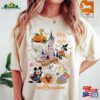 Vintage Mickey And Friends Walt Disney World Trick Or Treat Halloween 2023 Comfort Colors Shirt Hoodie Unisex