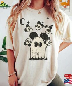Vintage Mickey Boo Shirt Ghost Retro Spooky Sweatshirt T-Shirt