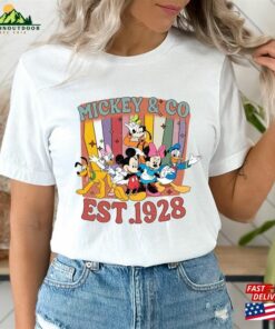 Vintage Mickey Co 1928 Comfort Colors Shirt Walt Disney World Unisex Hoodie Vintage Mickey Co 1928 Comfort Colors Shirt Walt Disney World Unisex Hoodie