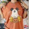 Vintage Mickey Ghost Comfort Colors Shirt Spooky Hoodie Sweatshirt