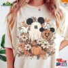Vintage Mickey Ghost Shirt Halloween Pumpkins Comfort Colors Disney Spooky Sweatshirt Classic Hoodie
