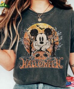 Vintage Mickey Halloween Comfort Colors Shirt Retro Magic Kingdom Disneyland Hoodie T-Shirt Vintage Mickey Halloween Comfort Colors Shirt Retro Magic Kingdom Disneyland Hoodie T-Shirt