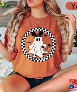 Vintage Mickey Halloween Shirt Ghost Pumpkin Sweatshirt Hoodie