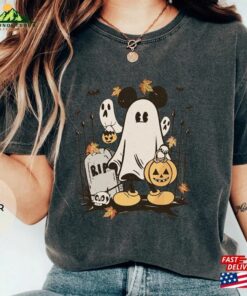 Vintage Mickey Halloween Shirt Ghost Sweatshirt Disney Classic 3 Vintage Mickey Halloween Shirt Ghost Sweatshirt Disney Classic 4
