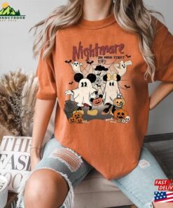 Vintage Mickey Minnie Halloween Comfort Colors Shirt Retro And Ghost Disney T-Shirt Sweatshirt Vintage Mickey Minnie Halloween Comfort Colors Shirt Retro And Ghost Disney T-Shirt Sweatshirt